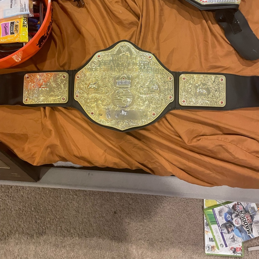 WWE BELTS World Championship, United States Championship, Tag Team, heavyweight